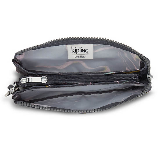 Kipling Creativity Large Printed Pouch Taske Grå | DK 2094PJ